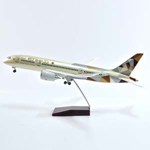 BOEING 787 DREAMLINER ETIHAD / БОИНГ ДРИМЛАЙНЕР ЭТИХАД (С ПОДСВЕТКОЙ САЛОНА/ДЛИНА 46 СМ) — фото 2