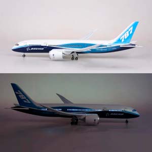 BOEING 787 DREAMLINER / БОИНГ ДРИМЛАЙНЕР (С ПОДСВЕТКОЙ САЛОНА/ДЛИНА 46 СМ) — фото 4
