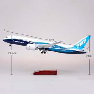 BOEING 787 DREAMLINER / БОИНГ ДРИМЛАЙНЕР (С ПОДСВЕТКОЙ САЛОНА/ДЛИНА 46 СМ) — фото 5
