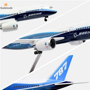 BOEING 787 DREAMLINER / БОИНГ ДРИМЛАЙНЕР (С ПОДСВЕТКОЙ САЛОНА/ДЛИНА 46 СМ) — фото 10