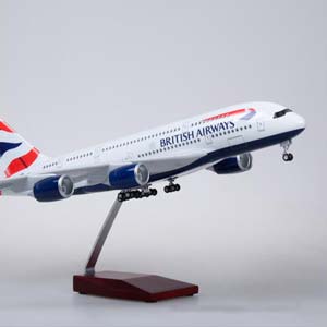 AIRBUS A380 BRITISH AIRWAYS / ЭЙРБАС А380 БРИТИШ ЭЙРВЭЙС (С ПОДСВЕТКОЙ САЛОНА/ДЛИНА 47 СМ) — фото 12