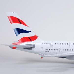 AIRBUS A380 BRITISH AIRWAYS / ЭЙРБАС А380 БРИТИШ ЭЙРВЭЙС (С ПОДСВЕТКОЙ САЛОНА/ДЛИНА 47 СМ) — фото 13