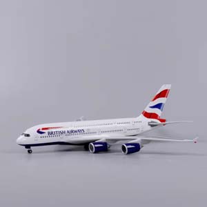 AIRBUS A380 BRITISH AIRWAYS / ЭЙРБАС А380 БРИТИШ ЭЙРВЭЙС (С ПОДСВЕТКОЙ САЛОНА/ДЛИНА 47 СМ) — фото 14