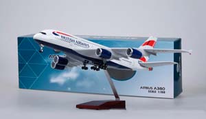 AIRBUS A380 BRITISH AIRWAYS / ЭЙРБАС А380 БРИТИШ ЭЙРВЭЙС (С ПОДСВЕТКОЙ САЛОНА/ДЛИНА 47 СМ) — фото 19