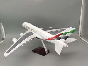 AIRBUS A380 EMIRATES / ЭЙРБАС А380 ЭМИРЭЙТС (С ПОДСВЕТКОЙ САЛОНА/ДЛИНА 47 СМ) — фото 14