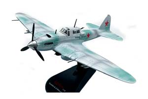 ИЛЬЮШИН -2 ШТУРМОВИК ВВС СССР (ДЛИНА 16 СМ) — фото 1