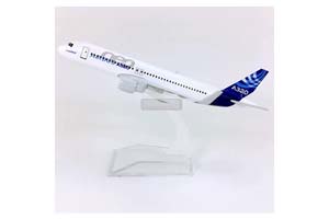 AIRBUS A320 / ЭЙРБАС А320 ОРИГИНАЛЬНАЯ ОКРАСКА (ДЛИНА 16 СМ) — фото 6