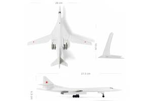 ТУПОЛЕВ-160 МЕЖКОНТИНЕНТАЛЬНЫЙ СВЕРХЗВУКОВОЙ СТРАТЕГИЧЕСКИЙ БОМБАРДИРОВЩИК-РАКЕТОНОСЕЦ 1981 (НА ШАССИ/ИЗМЕНЯЕТСЯ ГЕОМЕТРИЯ КРЫЛА) — фото 3