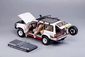 TOYOTA LAND CRUISER 80 ADVENTURE (1990-1997) WHITE / ТОЙОТА ЛЭНДКРУЗЕР 80 (С ЛЕСТНИЦЕЙ И БАГАЖНИКОМ) БЕЛЫЙ — фото 4