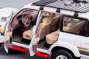 TOYOTA LAND CRUISER 80 ADVENTURE (1990-1997) WHITE / ТОЙОТА ЛЭНДКРУЗЕР 80 (С ЛЕСТНИЦЕЙ И БАГАЖНИКОМ) БЕЛЫЙ — фото 5