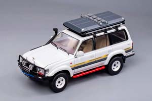 TOYOTA LAND CRUISER 80 ADVENTURE (1990-1997) WHITE / ТОЙОТА ЛЭНДКРУЗЕР 80 (С ЛЕСТНИЦЕЙ И БАГАЖНИКОМ) БЕЛЫЙ — фото 9