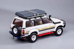 TOYOTA LAND CRUISER 80 ADVENTURE (1990-1997) WHITE / ТОЙОТА ЛЭНДКРУЗЕР 80 (С ЛЕСТНИЦЕЙ И БАГАЖНИКОМ) БЕЛЫЙ — фото 10