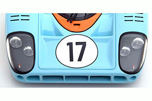 PORSCHE 917 LH #17 24H LE MANS 1971 GULF SIFFERT/BELL — фото 3