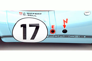 PORSCHE 917 LH #17 24H LE MANS 1971 GULF SIFFERT/BELL — фото 4