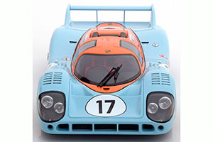 PORSCHE 917 LH #17 24H LE MANS 1971 GULF SIFFERT/BELL — фото 6