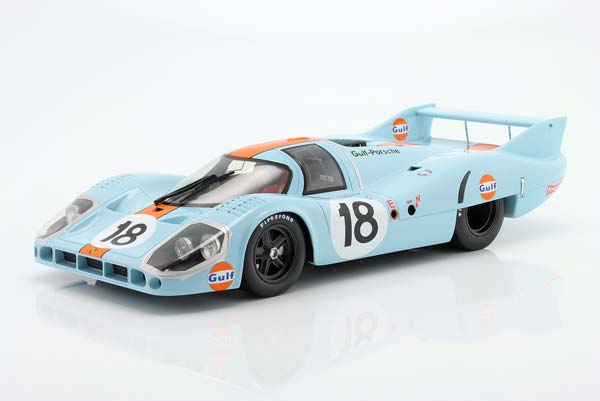 PORSCHE 917LH NO 18 24H LE MANS 1971 GULF