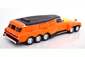 CITROEN DS PLR MICHELIN TESTCAR MILLE PATTES 1972 ORANGE YELLOW BLACK — фото 2