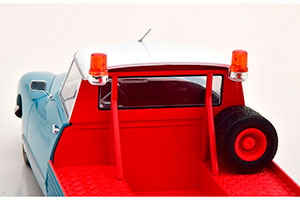 CITROEN DS TISSIER CAR TRANSPORTER 1970 BLUE RED MODELCAR CITROEN DS 19 NOT INCLUDED — фото 4