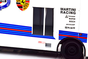 MERCEDES O317 PORSCHE RACE TRANSPORTER MARTINI RACING 1968 MARTINI — фото 5