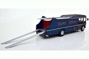 COMMER TS3 TEAM TRANSPORTER ECURIE ECOSSE 1959 BLUE/SILVER / КОММЕР ТРАНСПОРТЕР КОМАНДЫ ЯГУАР (МОДЕЛИ В КУЗОВЕ В КОМПЛЕКТ НЕ ВХОДЯТ) — фото 3