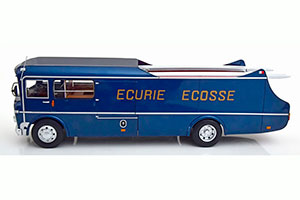 COMMER TS3 TEAM TRANSPORTER ECURIE ECOSSE 1959 BLUE/SILVER / КОММЕР ТРАНСПОРТЕР КОМАНДЫ ЯГУАР (МОДЕЛИ В КУЗОВЕ В КОМПЛЕКТ НЕ ВХОДЯТ) — фото 7