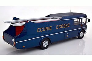 COMMER TS3 TEAM TRANSPORTER ECURIE ECOSSE 1959 BLUE/SILVER / КОММЕР ТРАНСПОРТЕР КОМАНДЫ ЯГУАР (МОДЕЛИ В КУЗОВЕ В КОМПЛЕКТ НЕ ВХОДЯТ) — фото 2