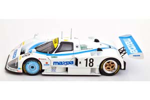 MAZDA 787 B NO.18, 24H LE MANS KENNEDY/JOHANSSON/SANDRO SALA 1991 / МАЗДА 787 БЕЛЫЙ — фото 4
