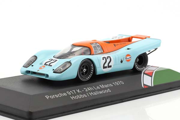 PORSCHE 917 K NO 22 24H LE MANS 1970 GULF HOBBS/HAILWOOD / ПОРШЕ 917 22 24 ЧАСА ЛЕ-МАН ГУЛФ ХОББС/ХАЙЛВУД