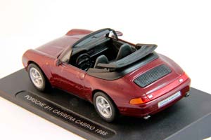 PORSCHE 911 CARRERA CABRIO 1995 CHERRY — фото 2