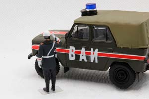 FIGURINE / ФИГУРКА СОТРУДНИК ГИБДД ПОЛИЦИЯ ДПС ВАИ 1:43 — фото 6