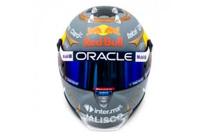 HELMET SERGIO PEREZ BRAZIL GP 2022 / ШЛЕМ СЕРХИО ПЕРЕСА ГРАНПРИ БРАЗИЛИИ — фото 3