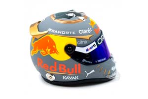 HELMET SERGIO PEREZ BRAZIL GP 2022 / ШЛЕМ СЕРХИО ПЕРЕСА ГРАНПРИ БРАЗИЛИИ — фото 6