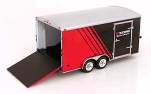 SONSTIGES CAR TRAILER YOKOHAMA MOTORSPORTS BLACK RED SILVER — фото 3