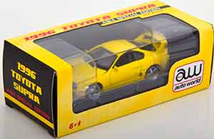 TOYOTA SUPRA 1996 YELLOW (ДЛИНА МОДЕЛИ 6-10 СМ) — фото 3