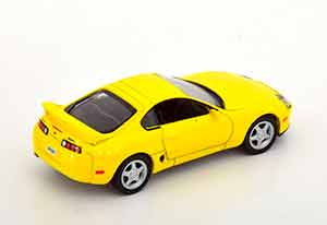 TOYOTA SUPRA 1996 YELLOW (ДЛИНА МОДЕЛИ 6-10 СМ) — фото 2