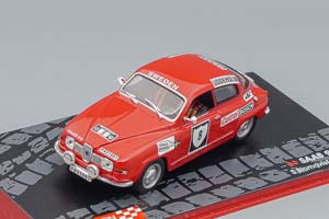 SAAB 96 V4 S.BLOMQVIST - A.HERTZ 1972, RED