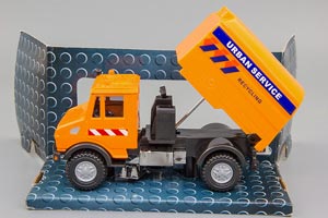 MERCEDES-BENZ UNIMOG, КОММУНАЛЬНЫЙ ПУМ, ОРАНЖЕВЫЙ — фото 3