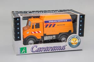 MERCEDES-BENZ UNIMOG, КОММУНАЛЬНЫЙ ПУМ, ОРАНЖЕВЫЙ — фото 4