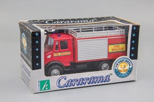 MERCEDES UNIMOG ПОЖАРНЫЙ ФУРГОН КРАСНЫЙ — фото 3