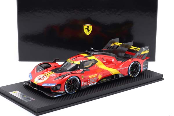 FERRARI 499P #50 3RD 1000 MILES SEBRING 2023 FUOCO, MOLINA, NIELSEN BBR / ФЕРРАРИ 499P 3 МЕСТО МИЛЕС СЕБРИНГ ФУОКО МОЛИНА НИЕЛСЕН ББР — фото 3