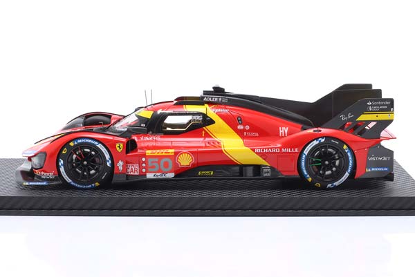 FERRARI 499P #50 3RD 1000 MILES SEBRING 2023 FUOCO, MOLINA, NIELSEN BBR / ФЕРРАРИ 499P 3 МЕСТО МИЛЕС СЕБРИНГ ФУОКО МОЛИНА НИЕЛСЕН ББР — фото 4