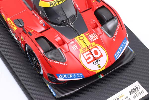 FERRARI 499P #50 3RD 1000 MILES SEBRING 2023 FUOCO, MOLINA, NIELSEN BBR / ФЕРРАРИ 499P 3 МЕСТО МИЛЕС СЕБРИНГ ФУОКО МОЛИНА НИЕЛСЕН ББР — фото 5