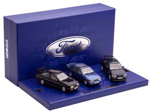 FORD: SIERRA RS ЧЕРНЫЙ И SAPPHIRE RS СИНИЙ, ESCORT MK5 RS COSWORTH ЗЕЛЕНЫЙ НАБОР ИЗ 3Х МОДЕЛЕЙ — фото 25