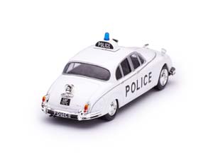 JAGUAR MK II 1959 UK POLICE ПОЛИЦИЯ ВЕЛИКОБРИТАНИИ БЕЛЫЙ (В ПРОЗРАЧНОМ ПЛАСТИКОВОМ БОКСЕ) — фото 4