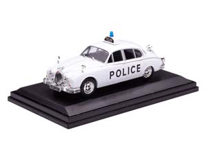 JAGUAR MK II 1959 UK POLICE ПОЛИЦИЯ ВЕЛИКОБРИТАНИИ БЕЛЫЙ (В ПРОЗРАЧНОМ ПЛАСТИКОВОМ БОКСЕ) — фото 11