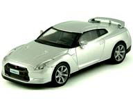 NISSAN GT-R СЕРЕБРИСТЫЙ (С ЖУРНАЛОМ)
