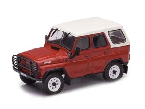 УАЗ-469 MARTORELLI КРАСНЫЙ С БЕЛЫМ