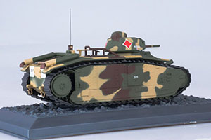 TANK PANZER CHAR B1 BIS 1944 FRANCE (USSR RUSSIA) | ТАНК CHAR B1 BIS ФРАНЦИЯ ЛЕГЕНДЫ ОТЕЧЕСТВЕННОЙ БРОНЕТЕХНИКИ #15 — фото 3