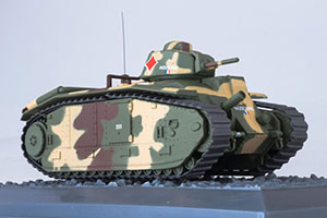 TANK PANZER CHAR B1 BIS 1944 FRANCE (USSR RUSSIA) | ТАНК CHAR B1 BIS ФРАНЦИЯ ЛЕГЕНДЫ ОТЕЧЕСТВЕННОЙ БРОНЕТЕХНИКИ #15 — фото 5