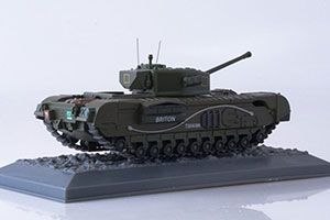 TANK PANZER CHURCHILL MK.VII 1944 GREAT BRITAIN (USSR RUSSIA) | ТАНК CHURCHILL MK.VII ЛЕГЕНДЫ ОТЕЧЕСТВЕННОЙ БРОНЕТЕХНИКИ #18 — фото 3